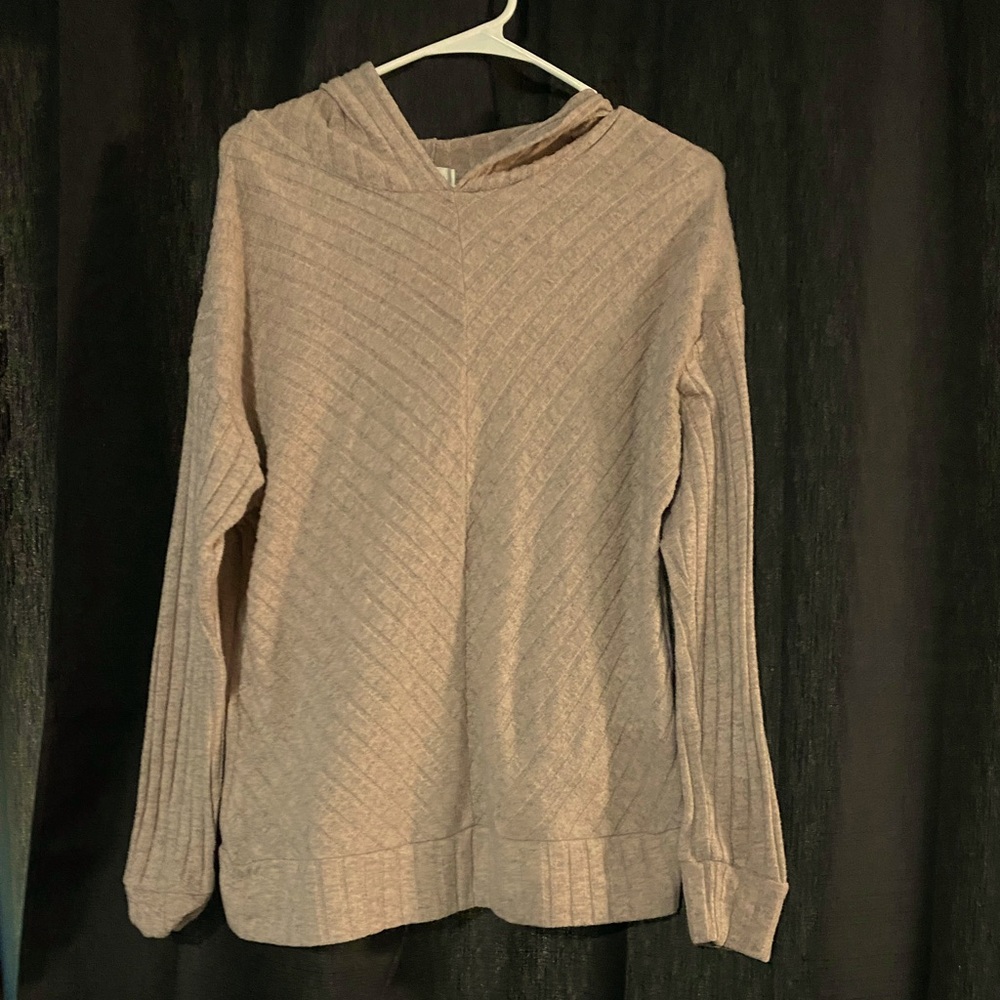 Light Pink Long Sleeve With Hood